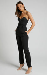 Rogers Pants - High Waisted Pants in Black