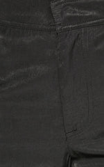 Robbie Pants - Mid Rise Cuffed Ankle Cargo Pants in Black