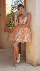 Mimi Mini Dress - Orange