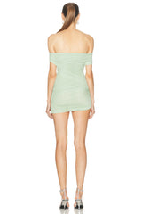 Deniz Mesh Mini Dress
