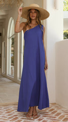 Hallie Maxi Dress - Blue