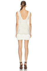 Radiant Fringe Mini Dress