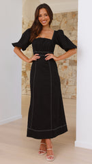Jayde Maxi Dress - Black