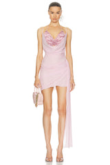 Ruched Mini Dress