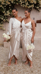 Tyra Maxi Dress - Champagne