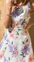 Katalina Mini Dress - Botanical Bloom